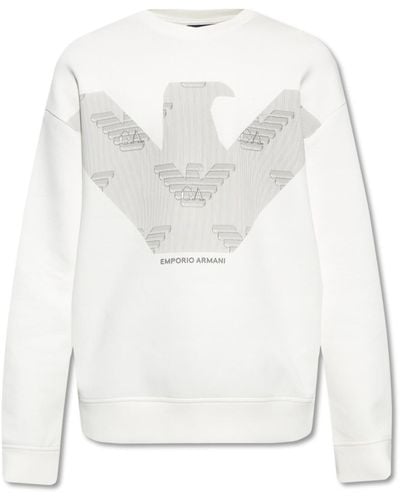 Emporio Armani Sweatshirt With Logo - Multicolour