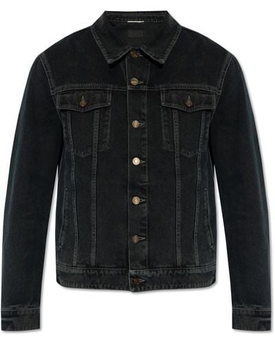 Saint Laurent Denim Jacket, - Black