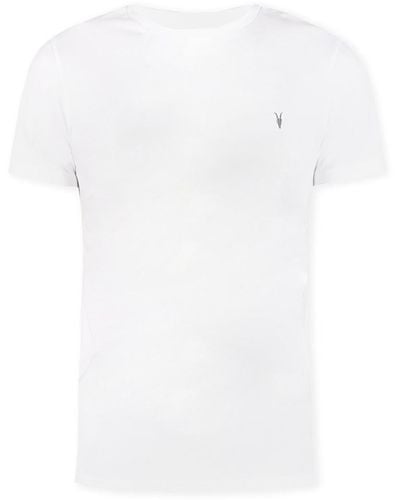 AllSaints 'Brace Tonic' T-Shirt With Logo - White