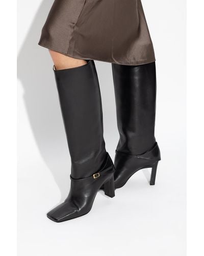 Wandler ‘Isa’ Heeled Boots - Black