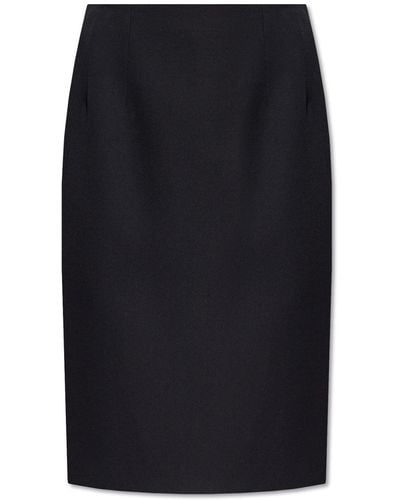 Versace Wool Skirt - Black