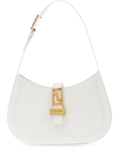 Versace ‘Greca Goddess Small’ Shoulder Bag - White