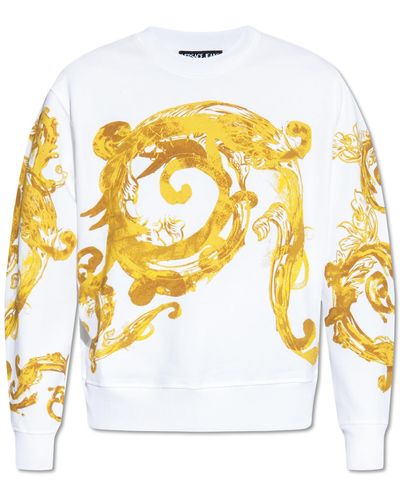 Versace Printed Sweatshirt, - Metallic