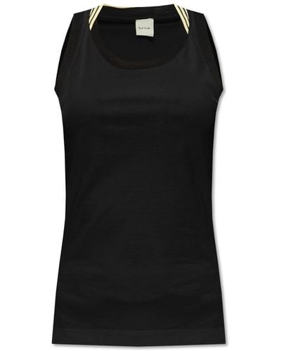 Paul Smith Cotton Tank Top, ' - Black