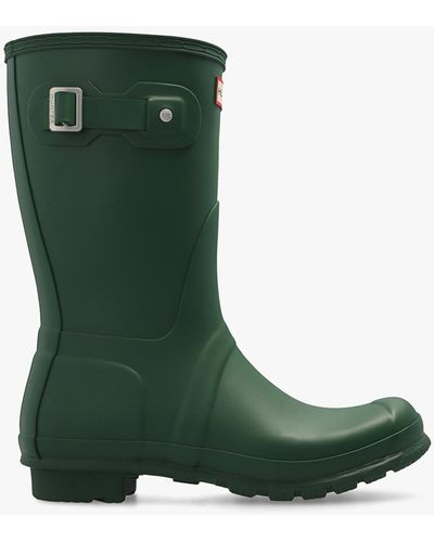 HUNTER ‘Original Short’ Rain Boots - Green
