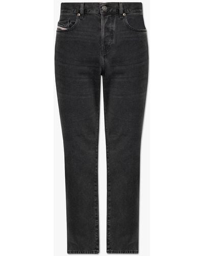 DIESEL '2020 D-viker' Straight Jeans - Black