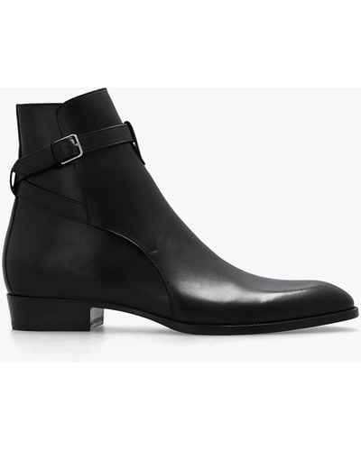 Saint Laurent ‘Wyatt’ Chelsea Boots - Black