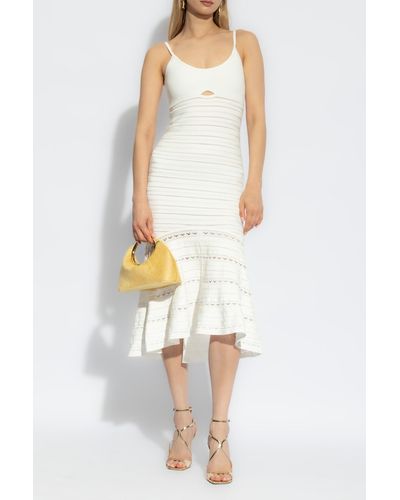 Victoria Beckham Strap Dress - White
