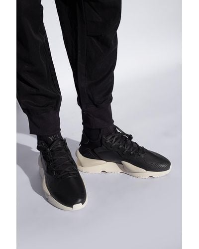 Y-3 'kaiwa' Sneakers, - Black