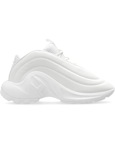 DIESEL S-d-runner X-slip-on Trainers With Matte Oval D Instep - White