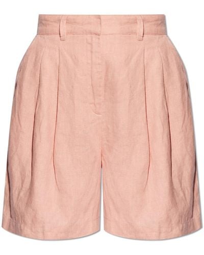 Posse Linen Shorts 'marchello', - Pink