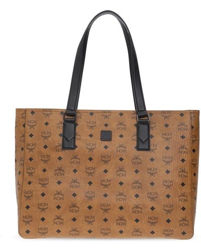 MCM ‘Klassik Large’ Shopper Bag - Brown