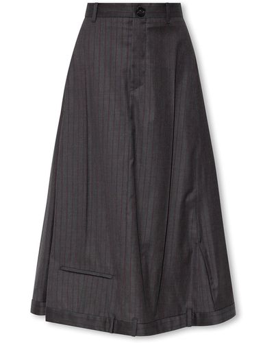 Balenciaga Wool Skirt - Black