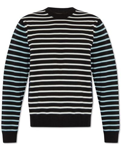 PS by Paul Smith Striped Jumper, - Black