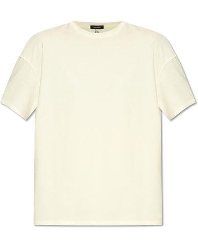R13 Relaxed-fitting T-shirt, - Natural