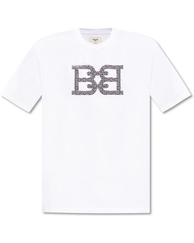 Bally T-shirt With Logo - White