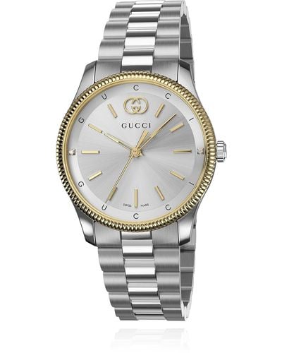 Gucci 'g-timeless' Watch, - Metallic