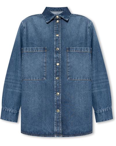 IRO ‘Pampelo’ Denim Shirt - Blue