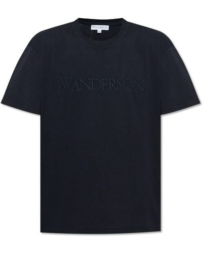 JW Anderson T-shirt With Logo, - Blue