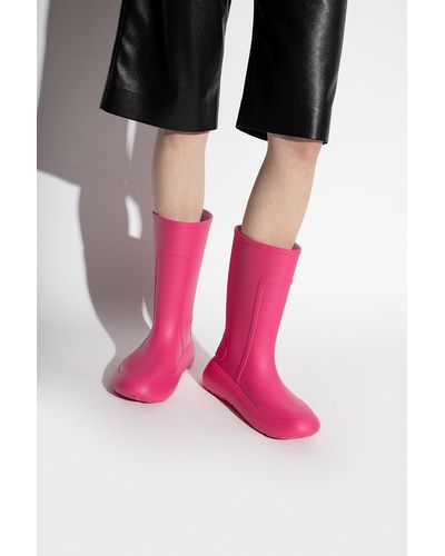 Ferragamo 'rainboot' Rubber Boots - Pink