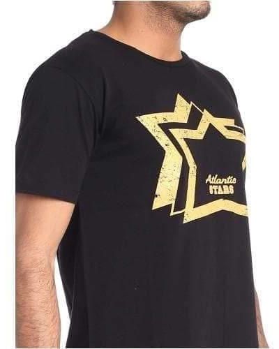 Atlantic Stars T-shirt con stampa stea - Nero