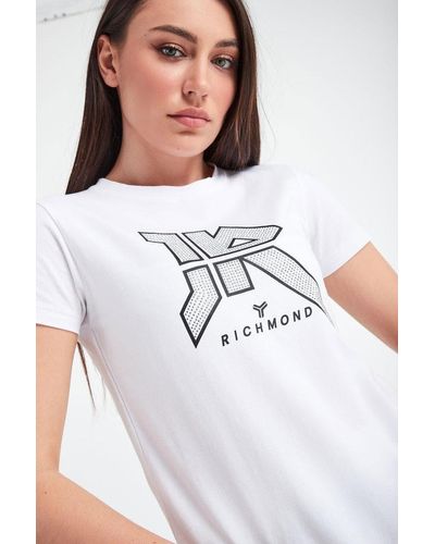 John Richmond T-shirt regulus - Bianco