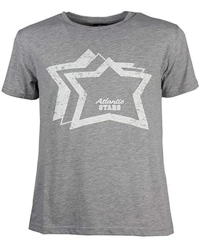 Atlantic Stars T-shirt con stampa stella - Grigio