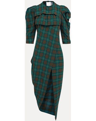 Vivienne Westwood Volant Dress - Green