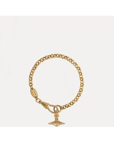 Vivienne Westwood New Petite Orb Bracelet - Metallic