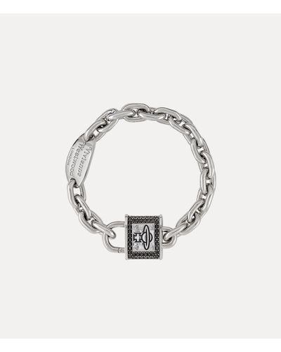 Vivienne Westwood Man. Puck Bracelet - Metallic