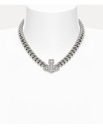 Vivienne Westwood Graziella Small Choker - Metallic