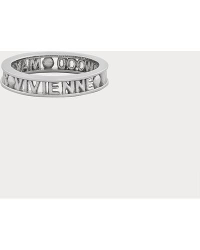 Vivienne Westwood Westminster Ring - White