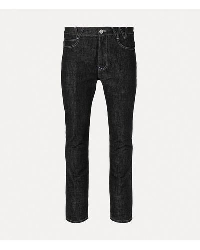 Vivienne Westwood Classic Tapered Jeans - Black