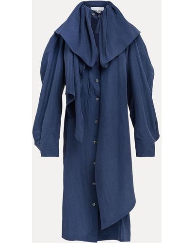 Vivienne Westwood Bow Dress - Blue