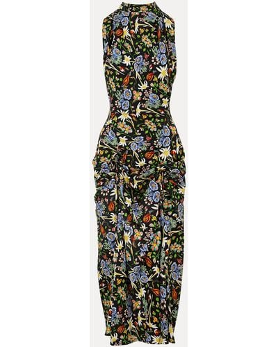 Vivienne Westwood Sleeveless Cj Midi Dress - Green
