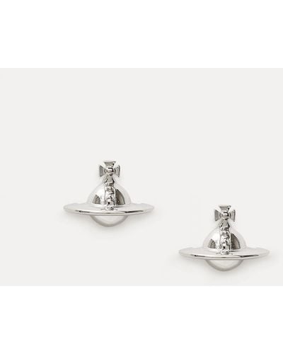 Vivienne Westwood Solid Orb Earrings - Natural