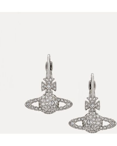 Vivienne Westwood Grace Bas Relief Earrings - Metallic