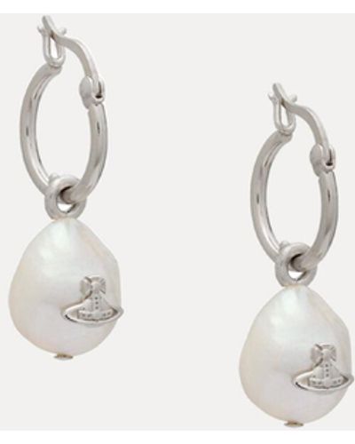 Vivienne Westwood正規品/送料関税込み CALLIOPE EARRINGS Vivienne Westwood Calliope Embellished Orb-plaque Earrings