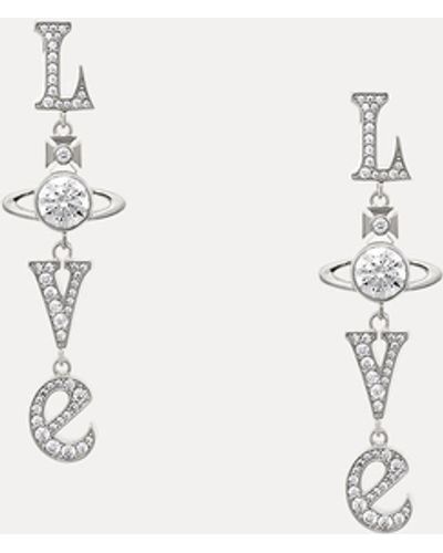Vivienne Westwood Roderica Long Earrings - Natural