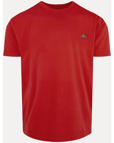 Vivienne Westwood Classic T-shirt Multicolour Orb - Red
