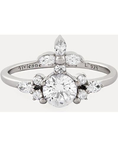 Vivienne Westwood Colette Ring - White