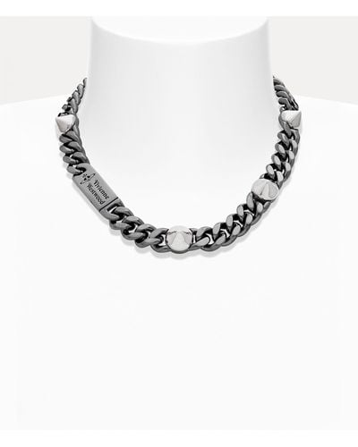 Vivienne Westwood Man. Elettra Necklace - Metallic