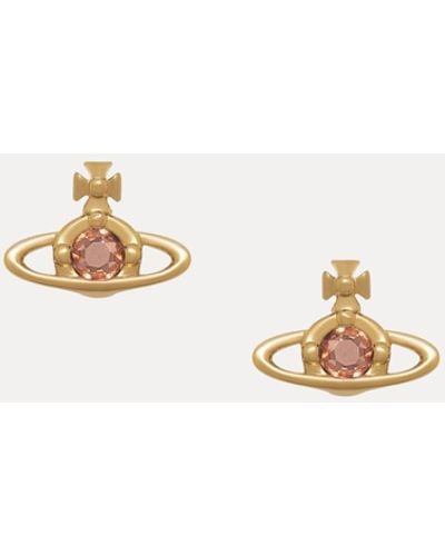 Vivienne Westwood Nano Solitaire Earrings - Natural