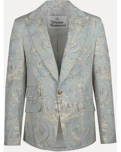 Vivienne Westwood One Button Jacket - Grey