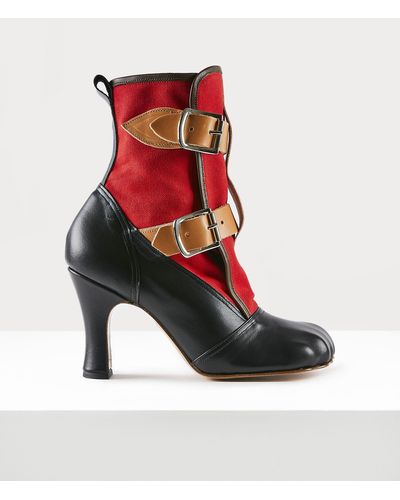 Vivienne Westwood Bondage Boots - Red