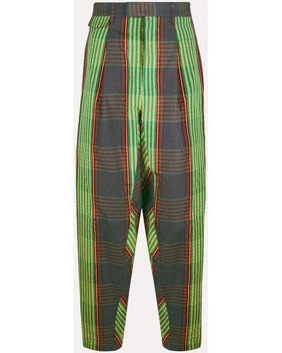 Vivienne Westwood Long Macca Trousers - Green