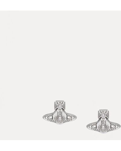 Vivienne Westwood Oslo Silver Earrings - Natural