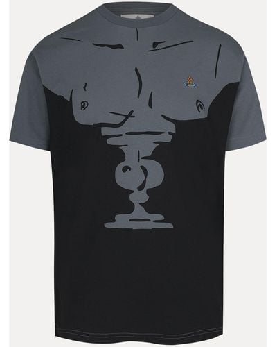 Vivienne Westwood Men Bust Classic T-shirt - Black