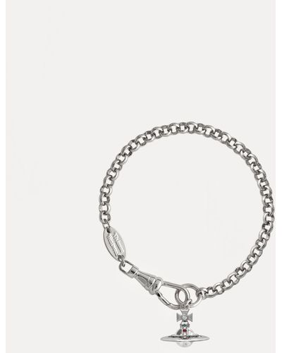 Vivienne Westwood New Petite Orb Bracelet - Metallic