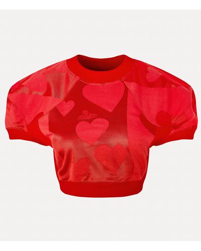 Vivienne Westwood Cropped T-shirt - Red